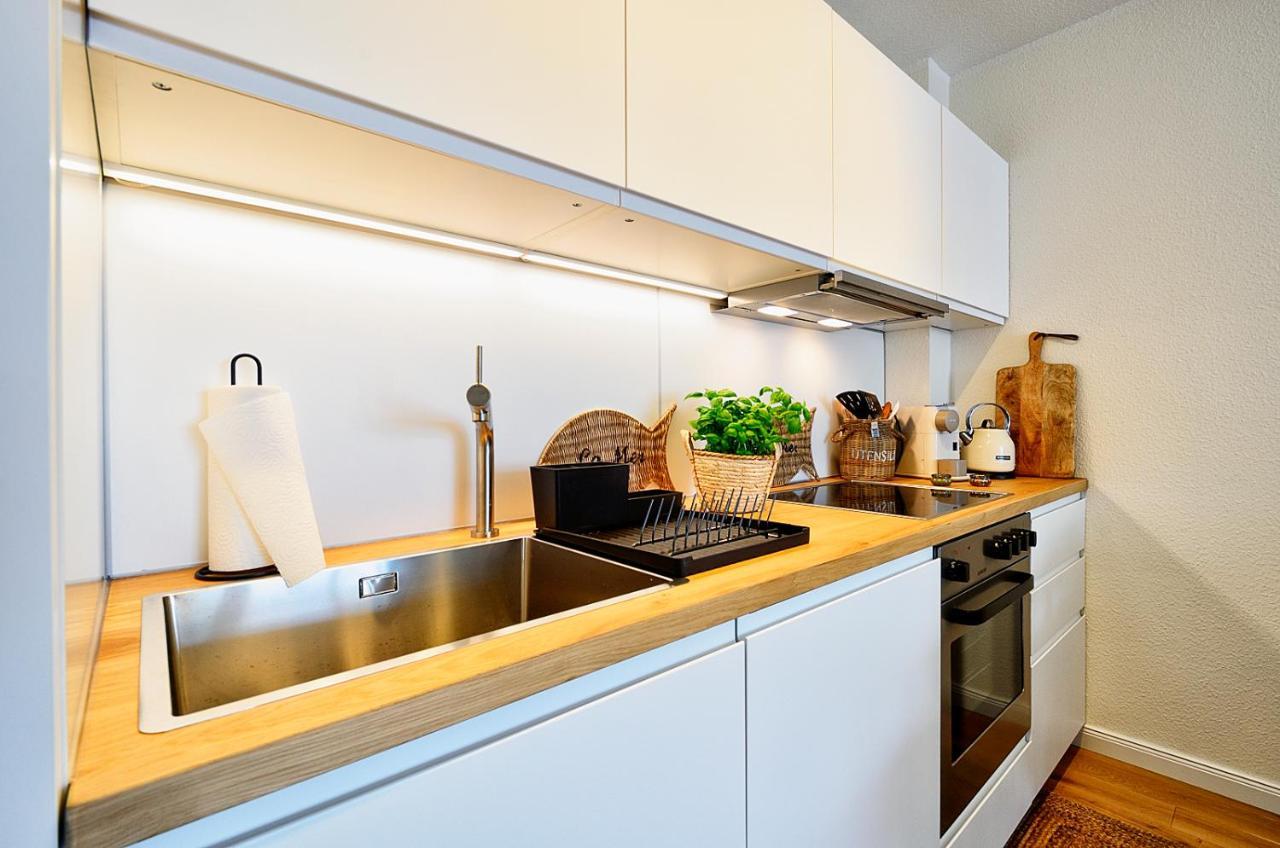 Ferienwohnung Hafenliebe, Villa Vilmblick Mit Meerblick Lauterbach  Kültér fotó