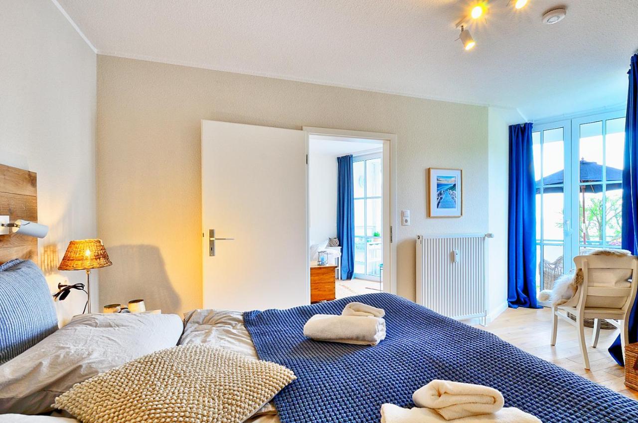 Ferienwohnung Hafenliebe, Villa Vilmblick Mit Meerblick Lauterbach  Kültér fotó