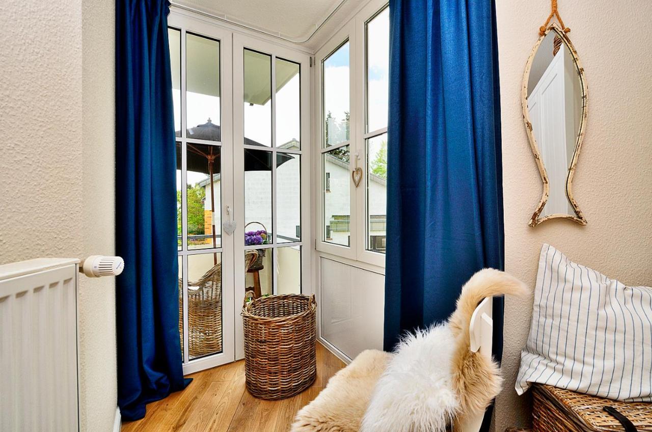 Ferienwohnung Hafenliebe, Villa Vilmblick Mit Meerblick Lauterbach  Kültér fotó