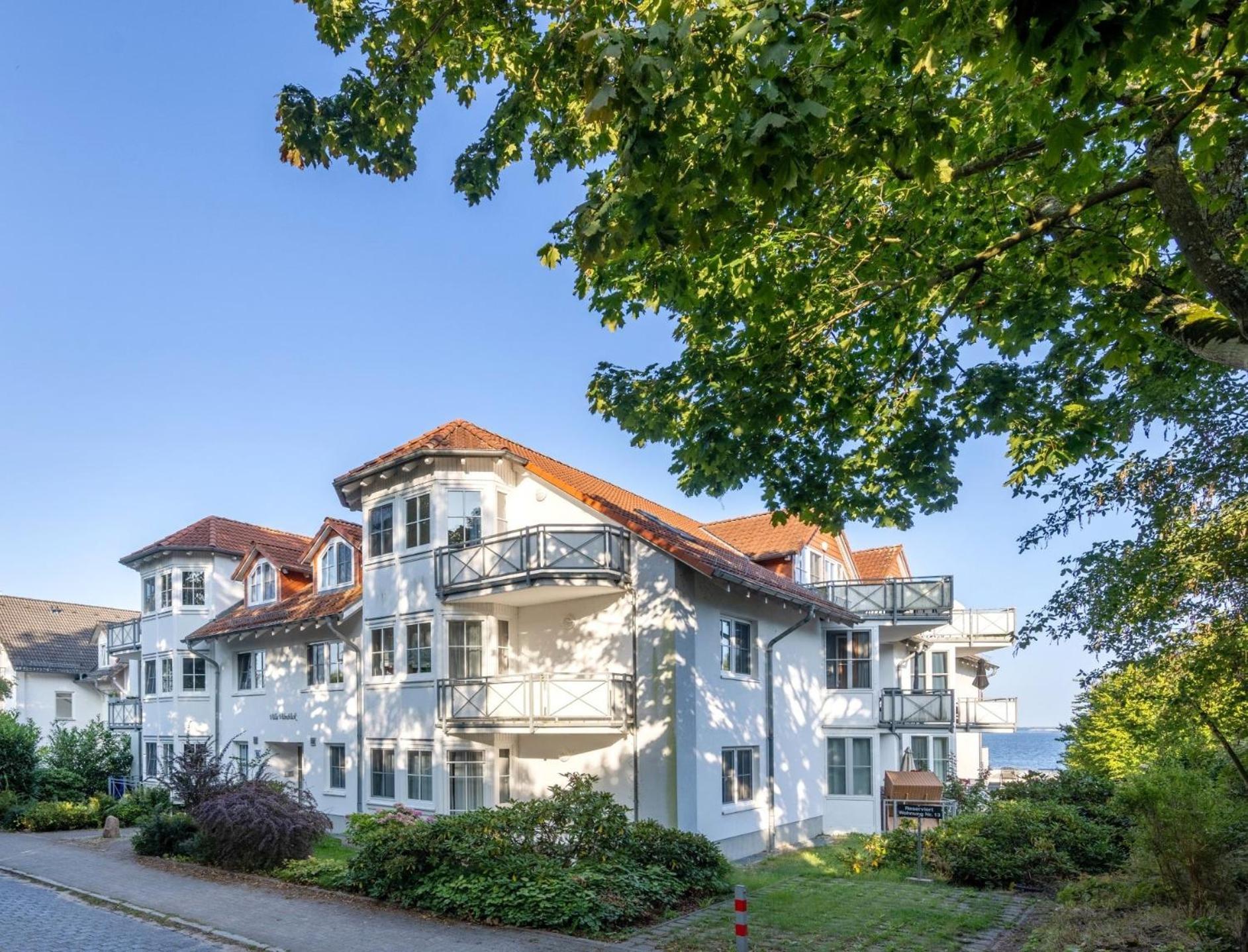 Ferienwohnung Hafenliebe, Villa Vilmblick Mit Meerblick Lauterbach  Kültér fotó